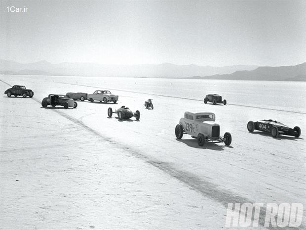 مسابقات Bonneville Salt Flat در سال 1955 رقابت های نسکار (قسمت اول)